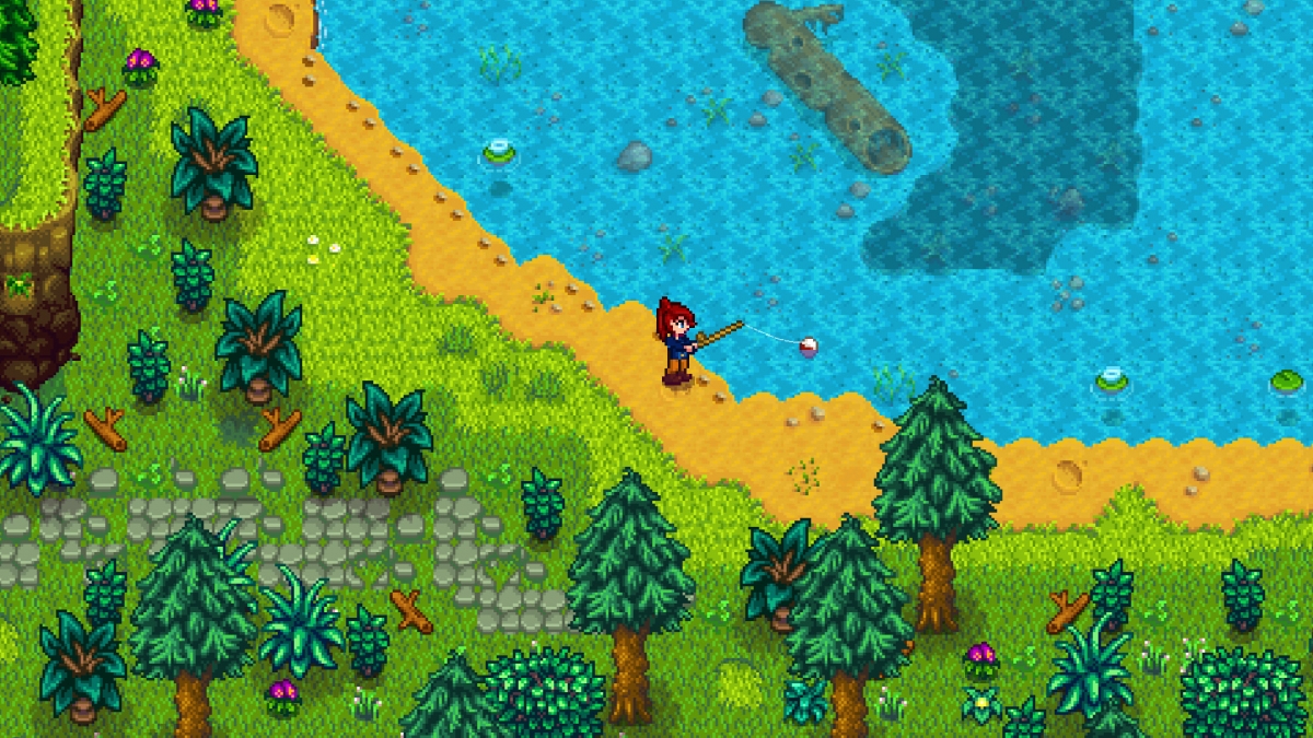 Bãi biển cá Stardew Valley