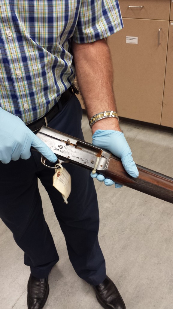 Police release first-ever photos of rocker Kurt Cobain's suicide shotgun