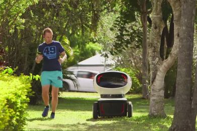 Domino’s dishes out world’s first ever pizza delivery robot
