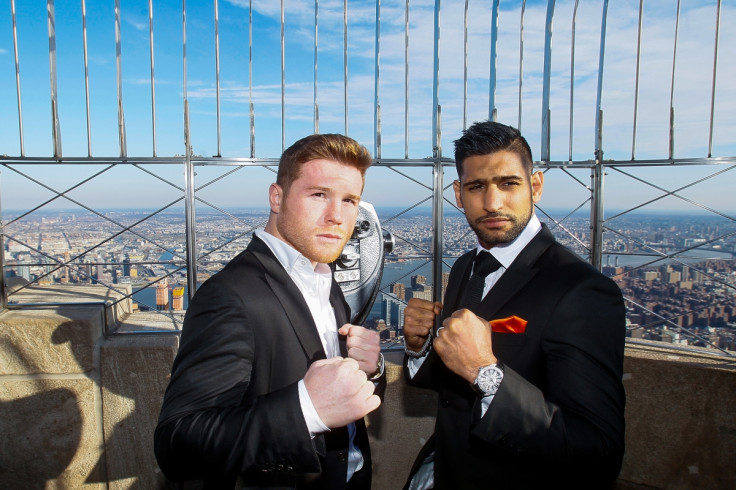 Amir Khan vs Canelo Alvarez