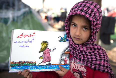 Syria children refugees