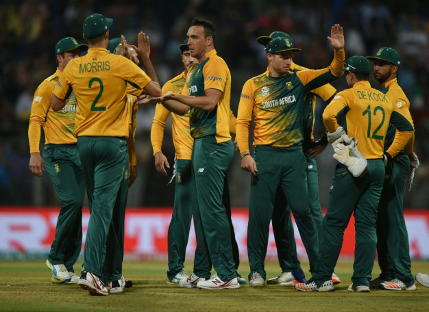 South Africa celebrate South Africa celebrate