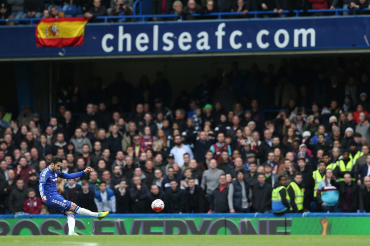 Cesc finds the net for Chelsea