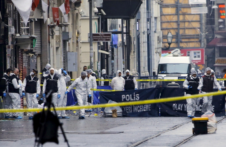  suicide bombing Istanbul Istiklal 