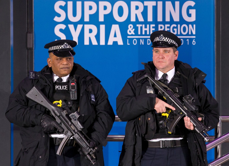 Armed UK police