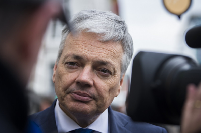 Didier Reynders Belgium foreign minister