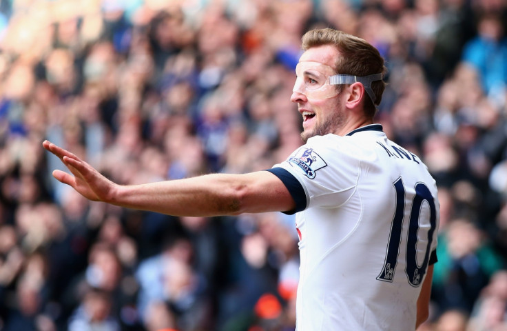 Harry Kane celebrating his goal