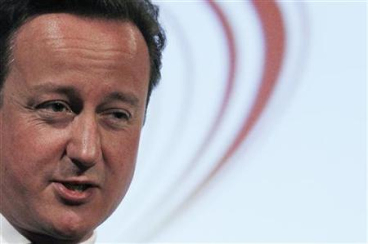Prime Minister David Cameron speaks at the Civil Service Live conference