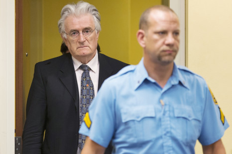 Karadzic is on trial in the Hagueaccused