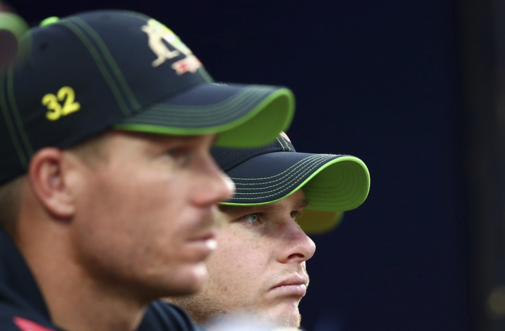 David Warner (left) and Steve Smith