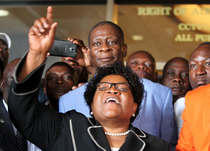 Zimbabwe's former vice president Joice Mujuru