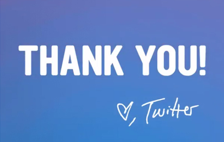 Twitter's 10th Anniversary #LoveTwitter appreciation picture