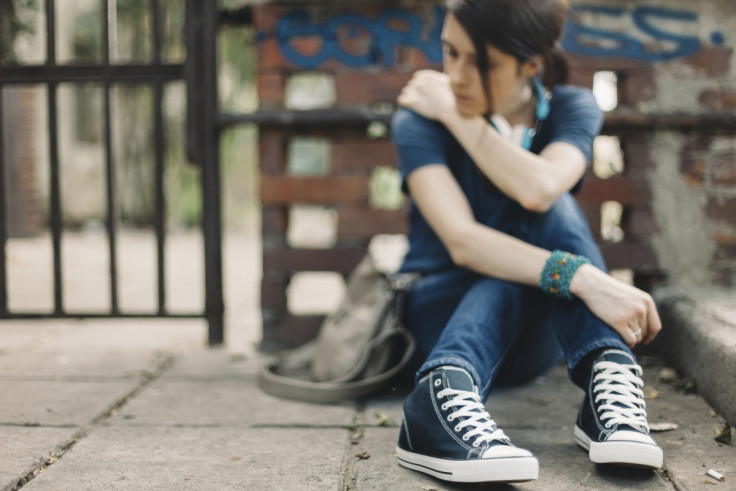 anxious teen