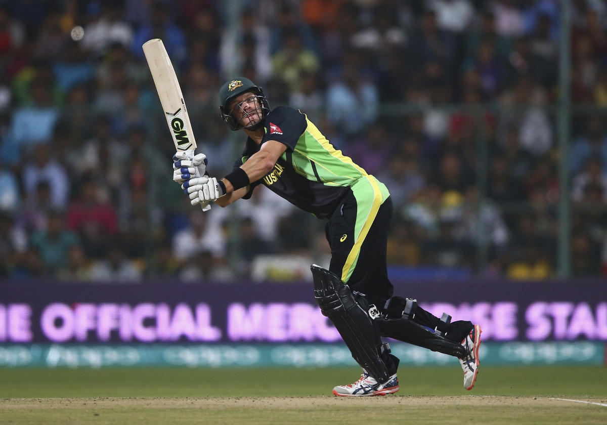 Shane Watson in action Shane Watson in action