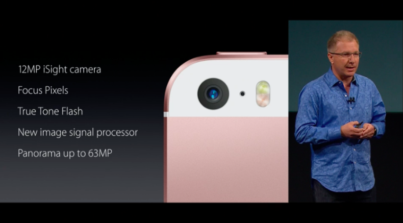 Apple iPhone SE camera