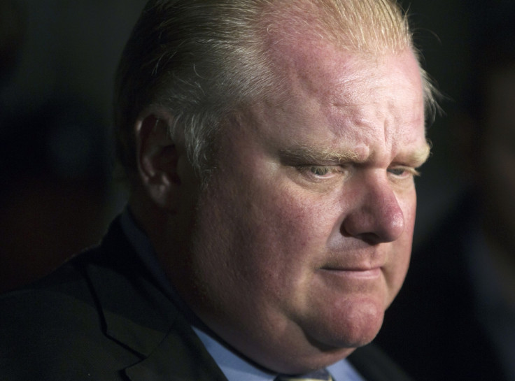 Former Toronto Mayor Rob Ford