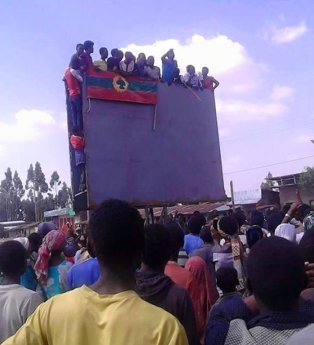 Oromo protests in Karsa town Oromo protests in Karsa town