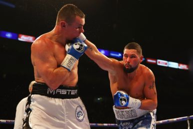 Tony Bellew (right) in the ring