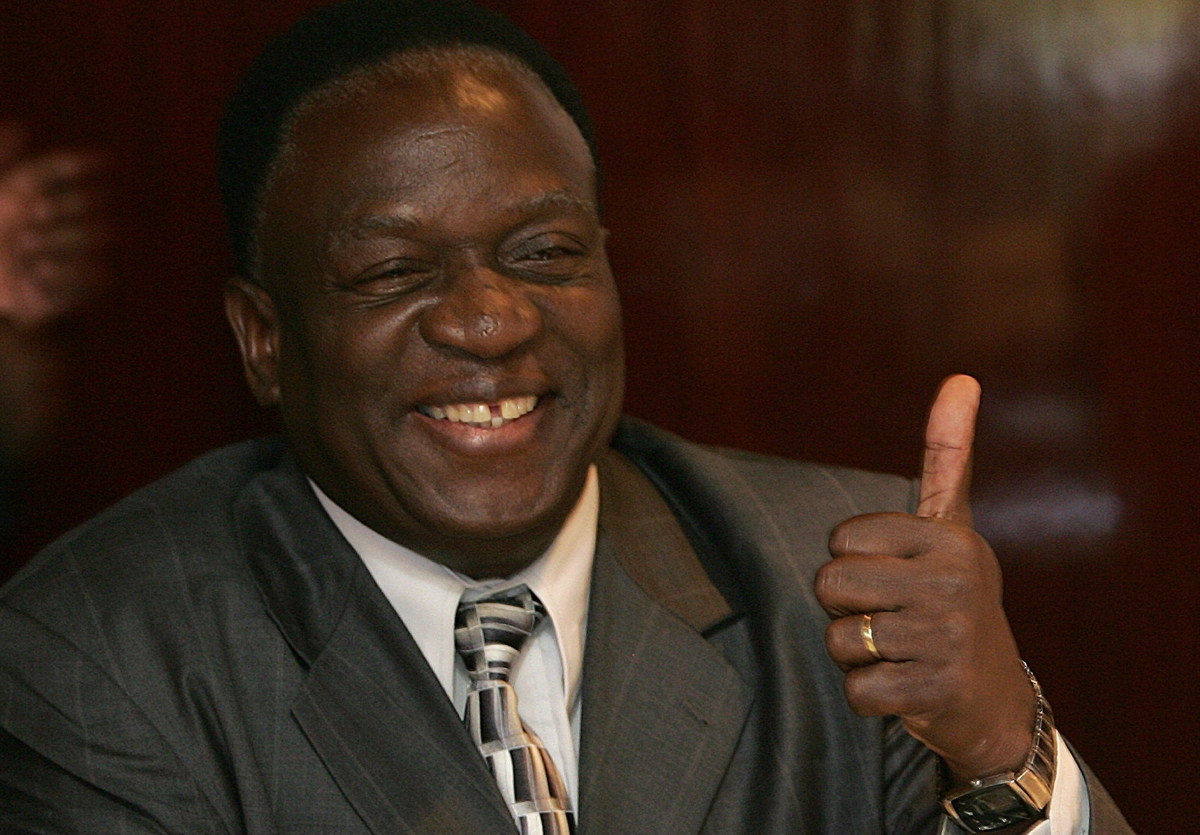 Emmerson Mnangagwa, Zimbabwe's vice president