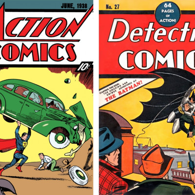 Action Comics #1 and Detective Comics #27
