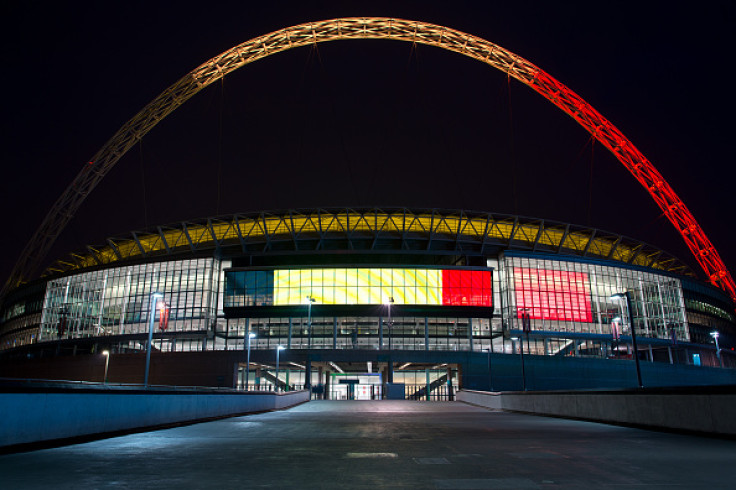 London lights up in tribute to Brussels