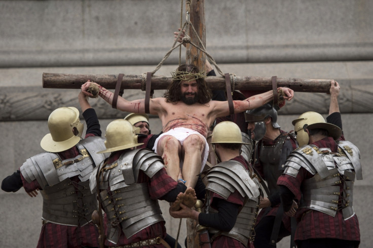 Easter performance in Trafalgar Square