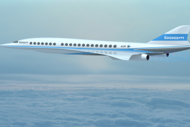 Boom supersonic jet prototype artist's impression