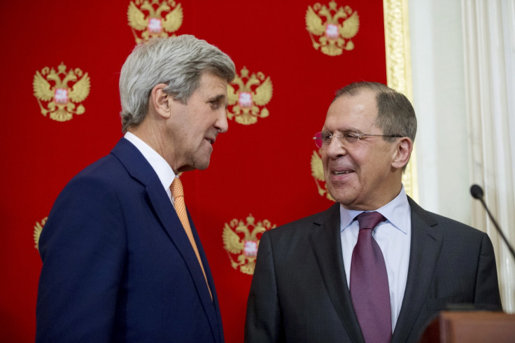 John Kerry & Sergei Lavrov