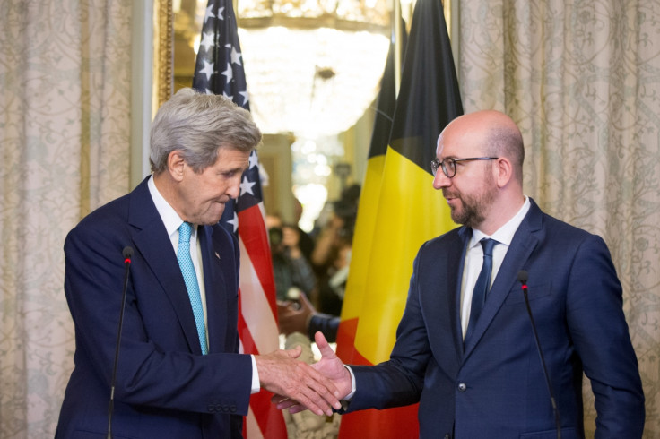 John Kerry & Charles Michel