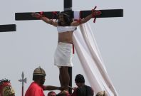 Good Friday crucifixion