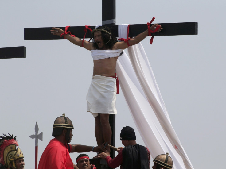 Good Friday crucifixion