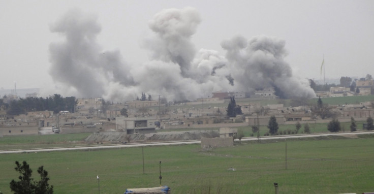 syria coalition air strikes 2016