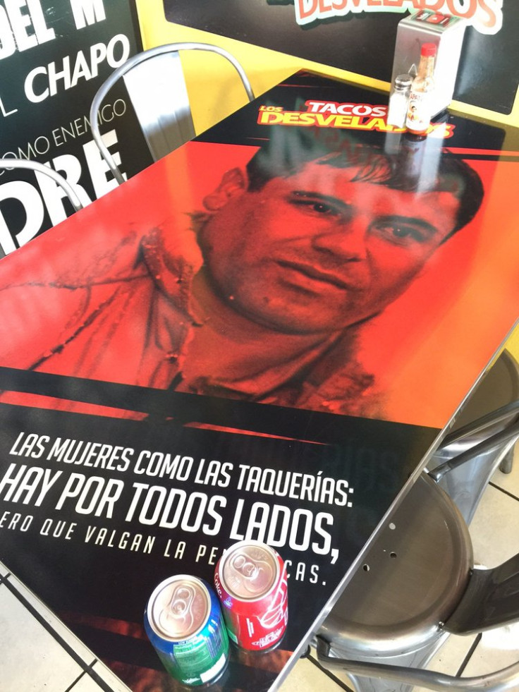 Drug-lord themed taqueria Los Desvalados