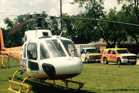 Haynes Lifeflight helicopter