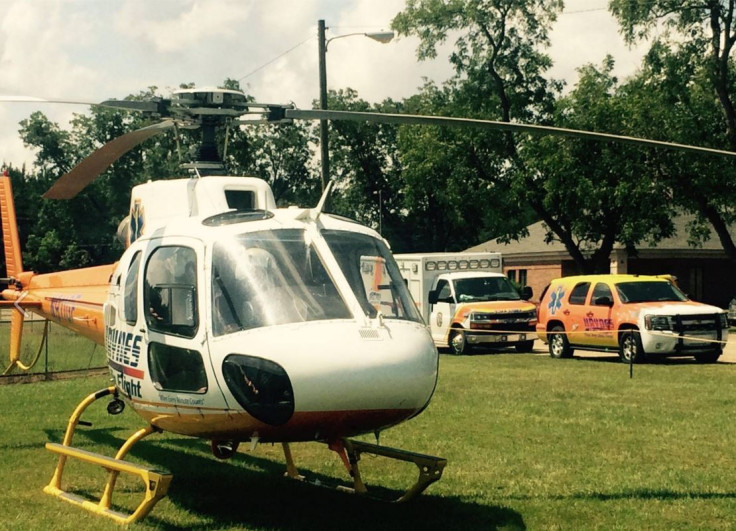 Haynes Lifeflight helicopter