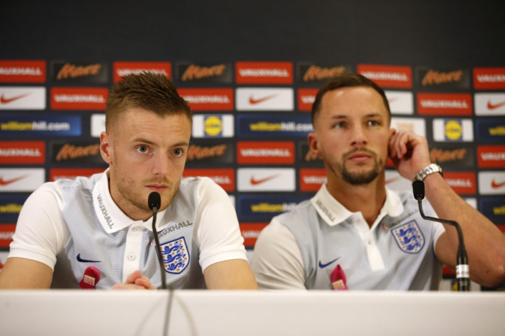 Jamie Vardy and Danny Drinkwater