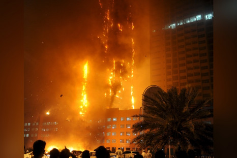 Ajman tower fire