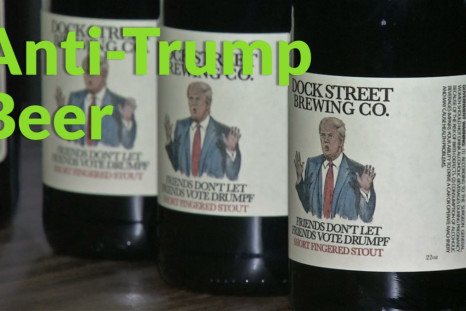 Anti-Donald Trump beer
