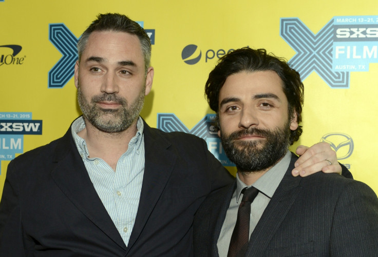 Alex Garland and Oscar Isaac