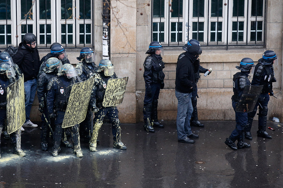 France student protests