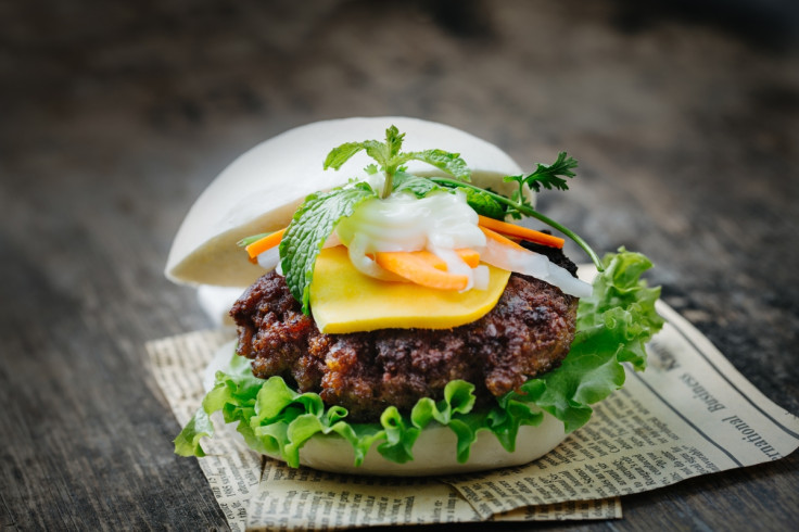 Steamed bun burger from pho & bun