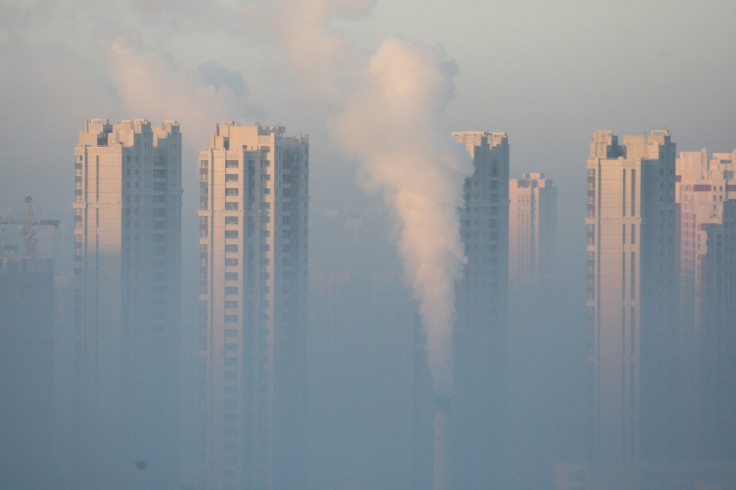 Smoke coming out of a chimney