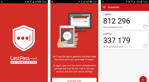 LastPass authenticator