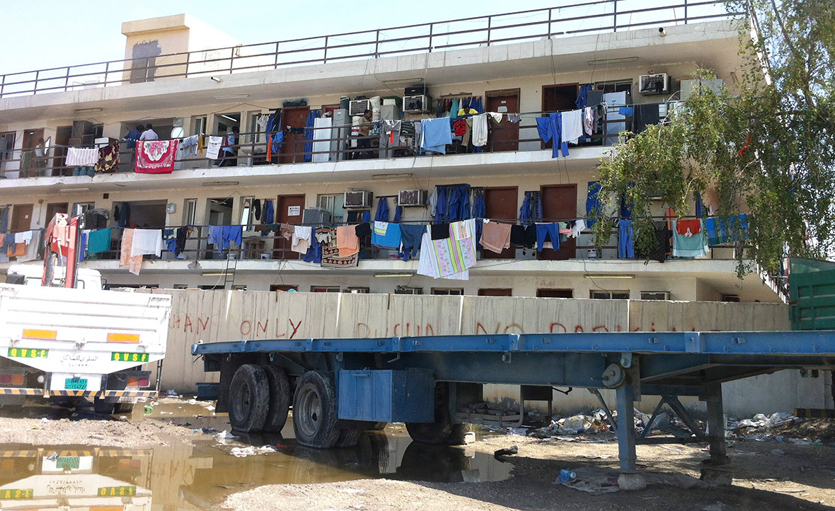 Qatar World Cup 2022 Photos show the conditions faced by migrant labourers