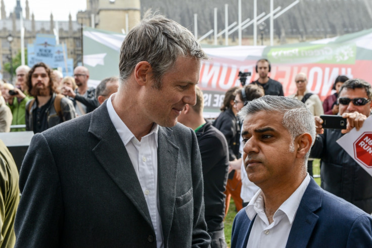 Zac Goldsmith and Sadiq Khan