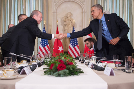 Erdogan and Obama met at a security