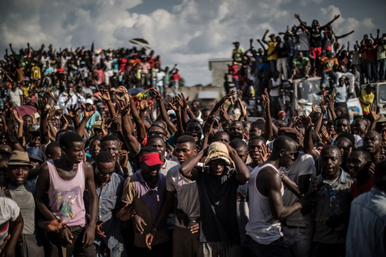 Demonstration in Brazzaville, Congo