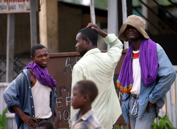 Ninja militia in Brazzaville, Congo