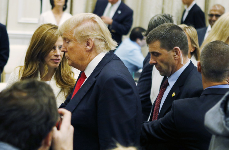 Michelle Fields and Corey Lewandowski