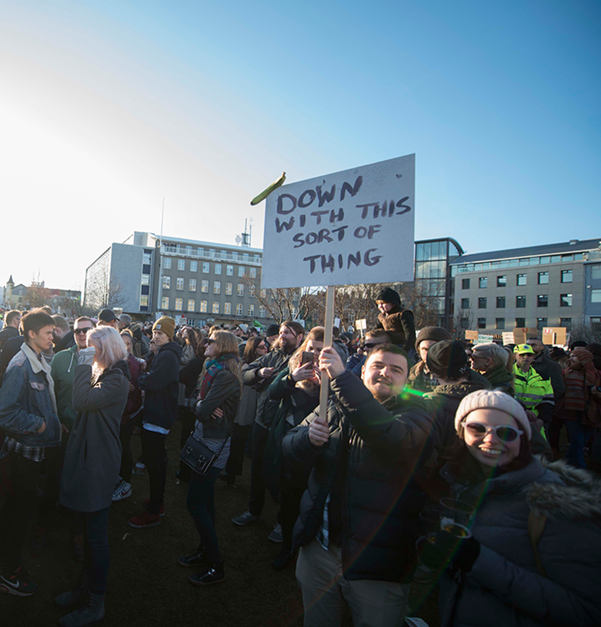 Reykjavik protests